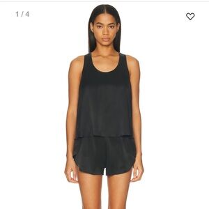 Lunya Black Women's Pajama Set